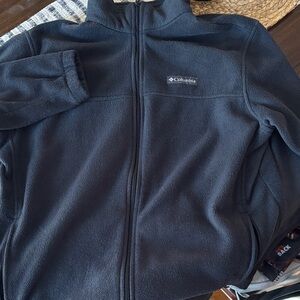 Columbia Charcoal Fleece Jacket